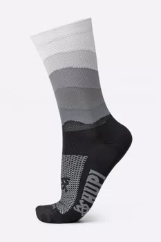 Meia HUPI Colors Preto e Cinza