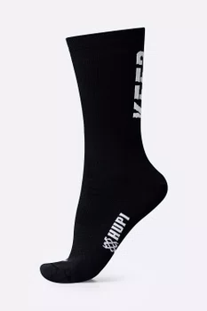 Meia HUPI Keep Running Preta