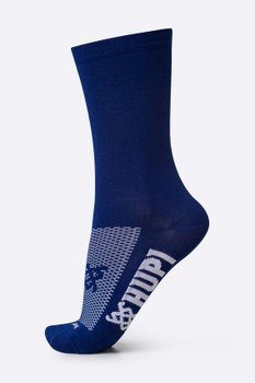Meia HUPI Lisa Azul Marinho - LT para pés menores 34-38