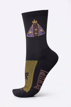 Meia HUPI Nossa Senhora Aparecida Preto