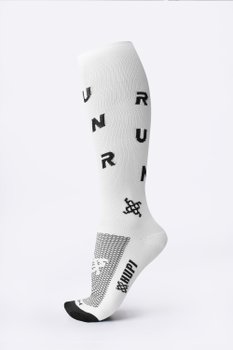 Meia HUPI Run Sprint Branca Longa