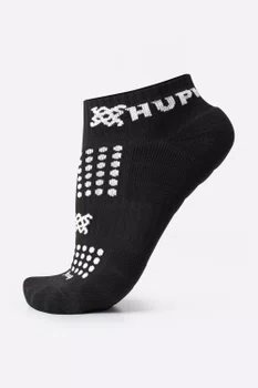 Meia HUPI Running Pro Preto - Tamanho Plus 42-46