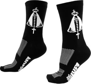 Meia Nossa Senhora Aparecida HUPI - LT para pés menores 34-38