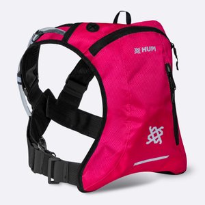 Mochila de Hidratação HUPI HUWE Lite Vermelho Neon com Refil