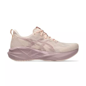 Tênis ASICS Novablast 5 Feminino Rosa e Bege