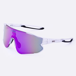 Óculos de Sol HUPI Bornio Cristal - Lente Roxo