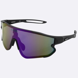Óculos de Sol HUPI Bornio Preto - Lente Roxo Espelhado
