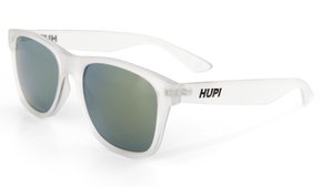 Óculos de Sol HUPI Brile Armação Cristal Lente Verde Espelhado
