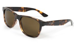 Óculos de Sol HUPI Brile Armação Tartaruga Lente Marrom