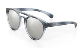 Óculos de Sol HUPI Furka Cinza Cristal - Lente Prata Espelhado