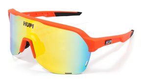 Óculos de Sol HUPI Huez Laranja/Preto - Lente Laranja Espelhado