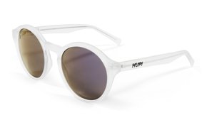 Óculos de Sol HUPI KONA Cristal Fosco - Lente Roxo Espelhado