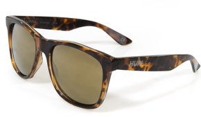 Óculos de Sol HUPI Luppa Tartaruga Lente Dourada 