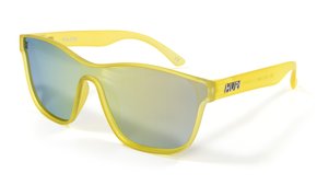 Óculos de Sol HUPI Major Amarelo - Lente Dourado Espelhado