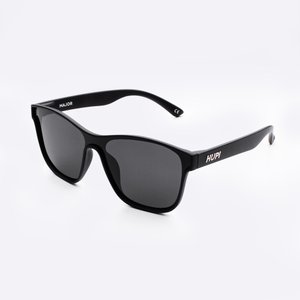 Óculos de Sol HUPI Major Preto - Lente Preto Espelhado