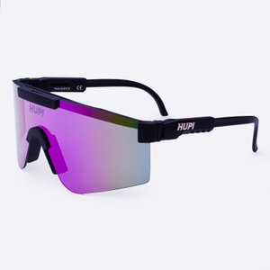 Óculos de Sol HUPI Maverick Preto - Lente Roxo