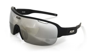 Óculos de Sol HUPI Pacer Preto - Lente Cinza Espelhado