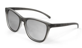 Óculos de Sol HUPI Paso Armação Cinza Claro Fosco Lente Prata