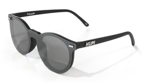 Óculos de Sol HUPI  Tulum Preto - Lente Cinza Espelhado
