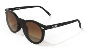 Óculos de Sol HUPI Tulum Preto - Lente Marrom Espelhado
