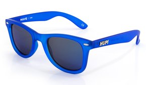 Óculos de Sol HUPI Wave Armação Azul Lente Azul Espelhado