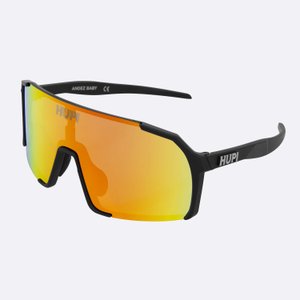 Óculos de Sol HUPI Andez Baby Preto - Lente Vermelha Espelhado