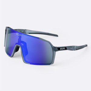 Óculos HUPI Andez Cinza - Lente Azul Espelhado