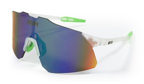 Óculos HUPI Angliru Cristal/Verde - Lente Verde Espelhado