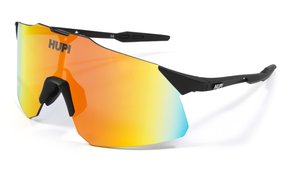 Óculos HUPI Angliru Preto - Lente Vermelho Espelhado