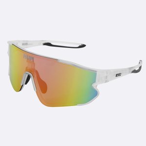 Óculos de Sol HUPI Bornio Cristal - Lente Rosa Espelhado