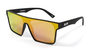 Óculos HUPI Charco Preto - Lente Rosa Espelhado