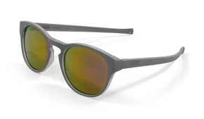 Óculos de Sol HUPI Dakar Cinza Fosco - Lente Vermelho Espelhado