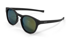 Óculos de Sol HUPI Dakar Preto Fosco - Lente Verde Espelhado