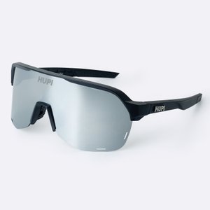 Óculos HUPI Huez Preto - Lente Prata Espelhado
