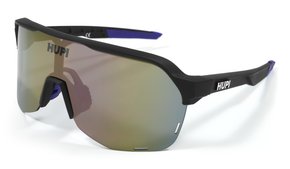 Óculos de Sol HUPI Huez Preto/Roxo - Lente Roxo Espelhado