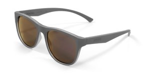 Óculos de Sol HUPI Macau Armação Cinza Fosco Lente Roxo Espelhado