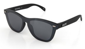 Óculos de Sol HUPI Seasons Preto - Lente Prata Espelhado