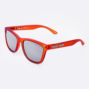 Óculos HUPI Sole Sertões Laranja - Lente Prata 