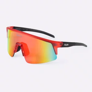 Óculos de Sol HUPI Sprint Cristal Lente Vermelho Espelhado