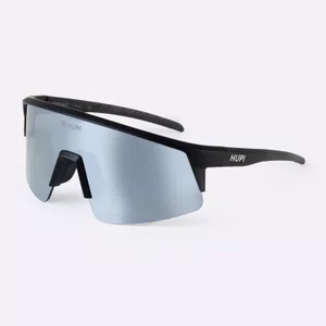 Óculos de Sol HUPI Sprint Preto Lente Prata Espelhado