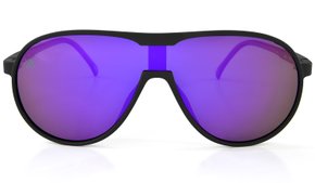 Oculos HUPI Vigo Preto - Lente Roxo Espelhado