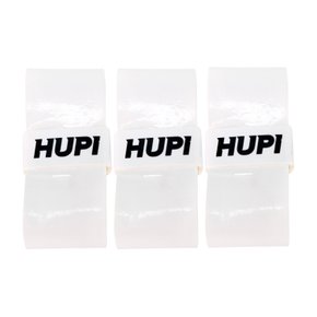 Overgrip HUPI Ultra para Raquete Beach Tennis Branco Pack 03 Unidades