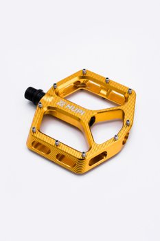 Pedal HUPI Strip Plataforma Rosca 9/16 - Dourado