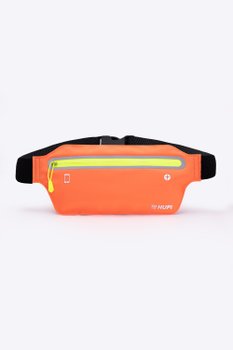 Pochete HUPI Slim Coral Zíper Amarelo