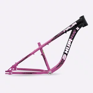 Quadro HUPI Naja V10 Rosa e Preto Gancheira Horizontal