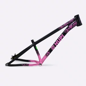 Quadro HUPI Strip Preto e Rosa Horizontal