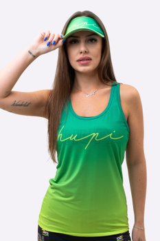 Regata Feminina HUPI Colors Verde