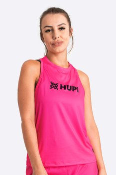 Regata HUPI Feminina Burpee Rosa Neon Liso
