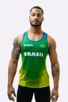 Regata Masculina HUPI Brasil Soul