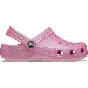 Sandália Crocs Classic Glitter Clog Rosa Feminino Sandália Crocs Classic Glitter Clog Rosa Feminino